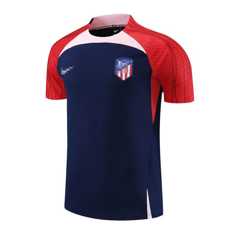 Camiseta de Entrenamiento de Atlético de Madrid 2023/2024 Azul Marino/Rojo